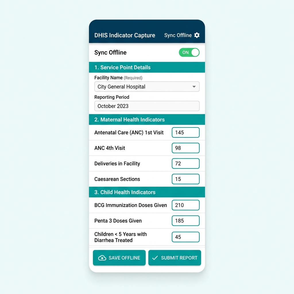 Data Capture Mockup